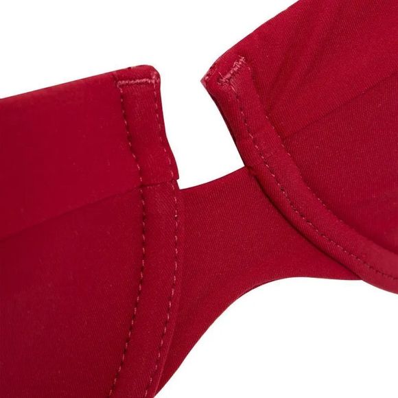 ZIMMERMANN Separates Sculpt Crimson/Cobalt Bikini NWOT - Picture 3 of 10